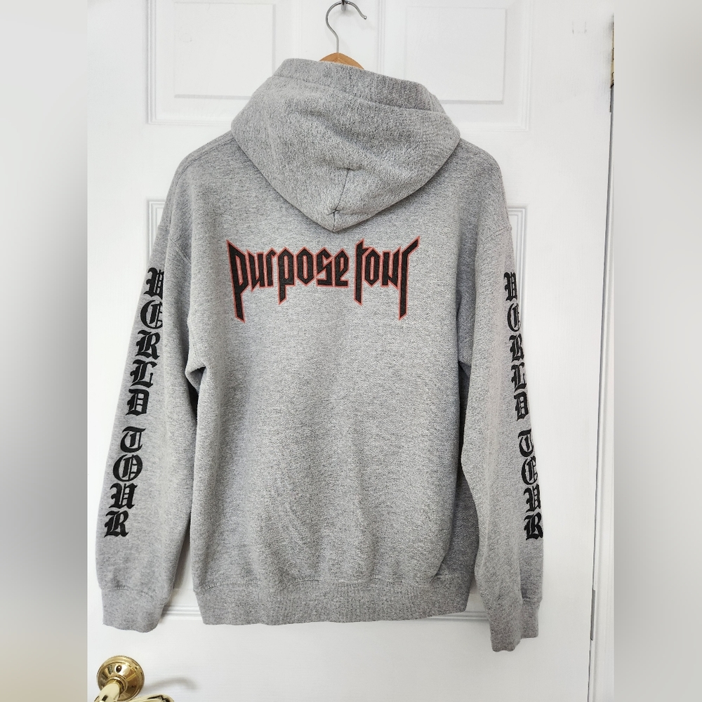 Purpose World Tour Hoodie Justin Bieber
